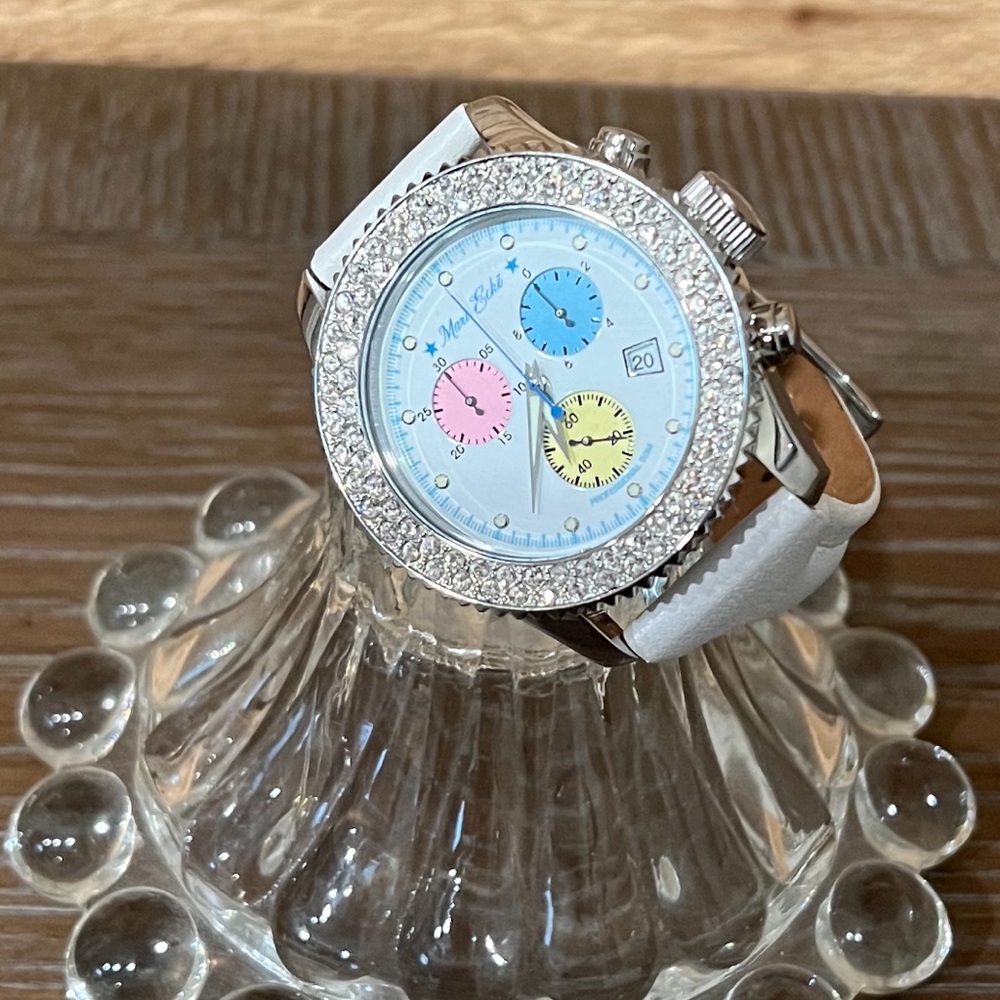 New Rare Marc Echo Woman’s oversized multifunctional watch E16519L3